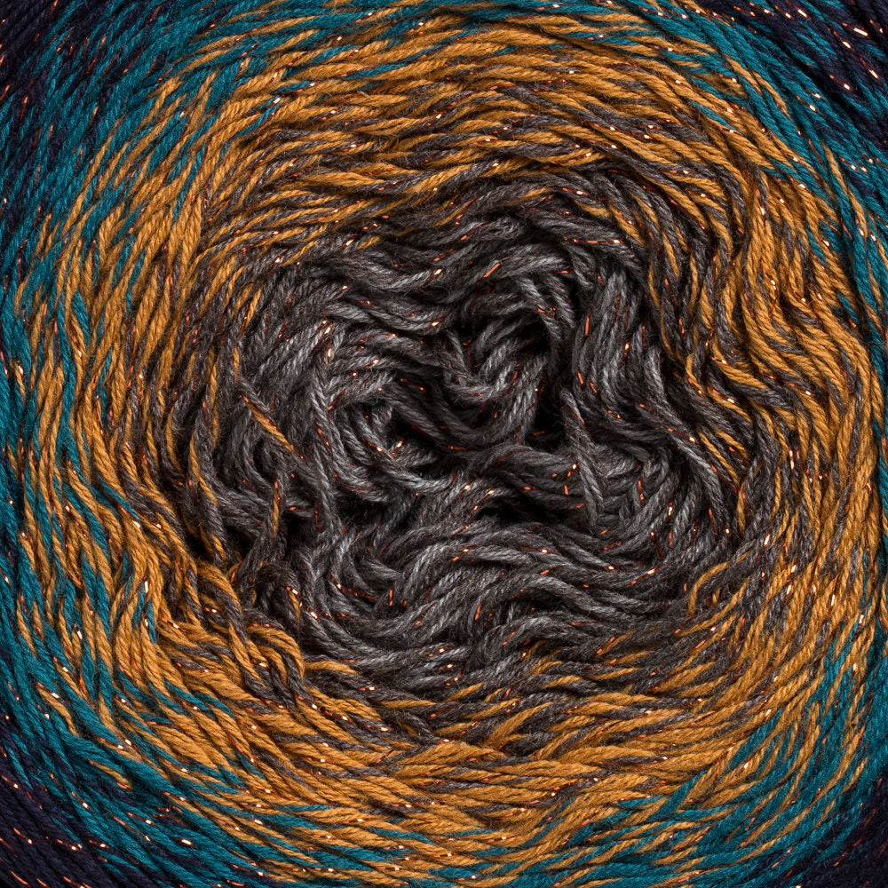 Yarnart Flowers Moonlight Simli Ebruli 260Gr El Örgü İpi - 3263-1