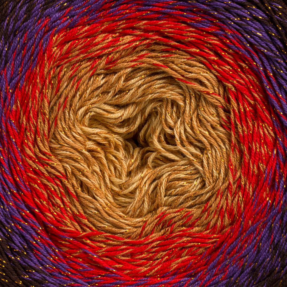 Yarnart Flowers Moonlight Simli Ebruli 260Gr El Örgü İpi - 3265