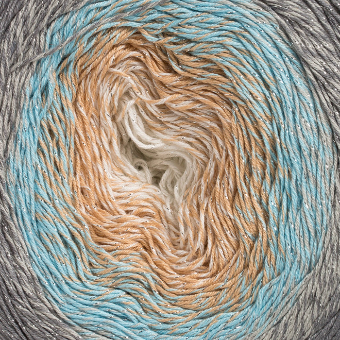 Yarnart Flowers Moonlight Simli Ebruli 260Gr El Örgü İpi 3268