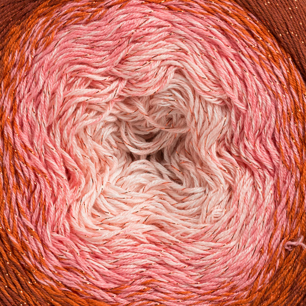 Yarnart Flowers Moonlight Simli Ebruli 260Gr El Örgü İpi - 3288