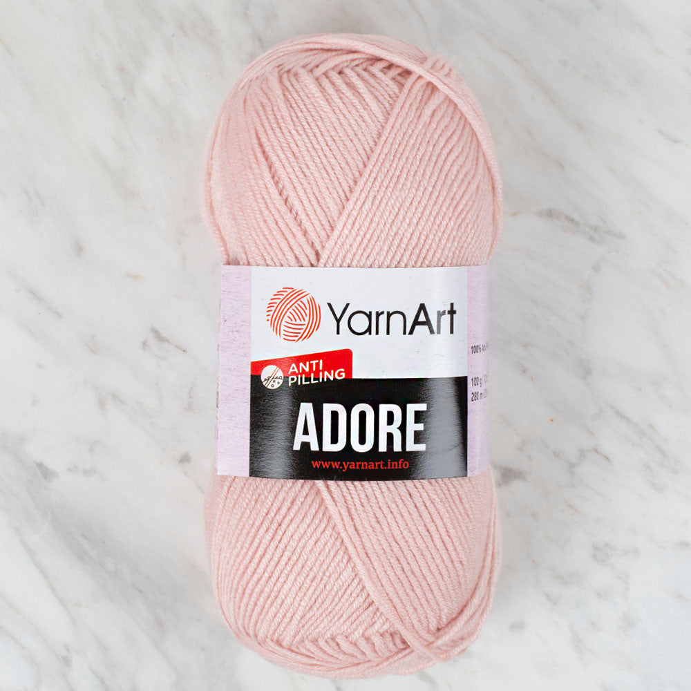 Yarnart Adore Anti Pilling Pudra Pembe El Örgü İpi - 364