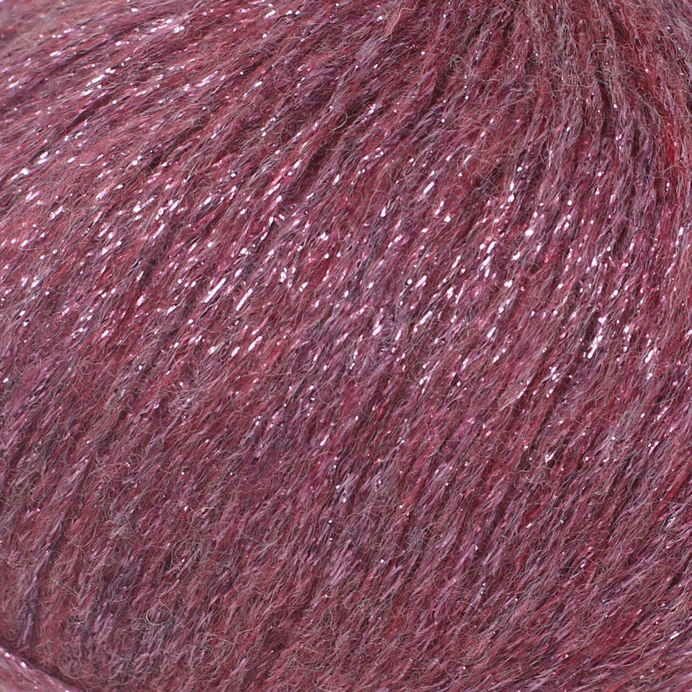 YarnArt Manhattan Kırmızı Simli El Örgü İpi - 905