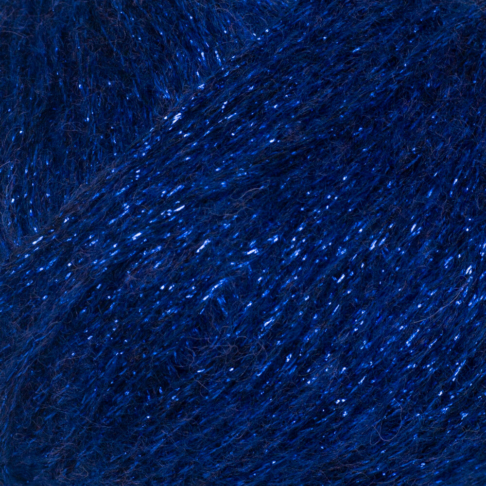 YarnArt Manhattan Mavi Simli El Örgü İpi - 914 