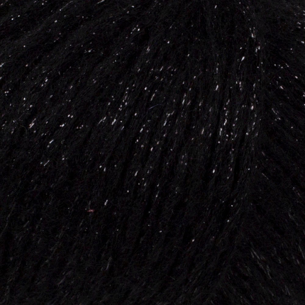 YarnArt Manhattan Siyah Simli El Örgü İpi - 916