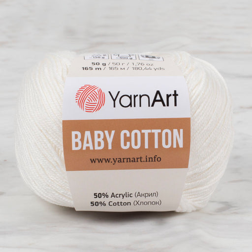 YarnArt Baby Cotton Ekru El Örgü İpi - 401