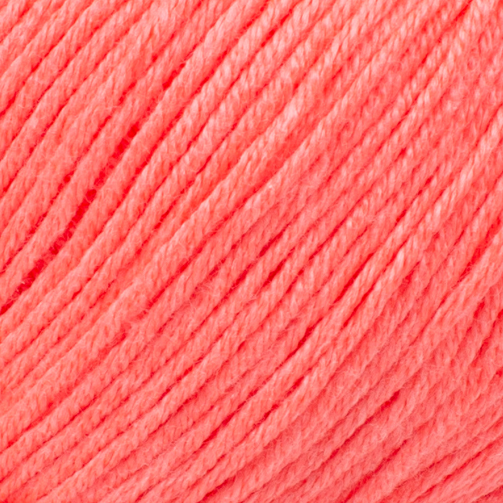 YarnArt Baby Cotton Neon Pembe El Örgü İpi - 424