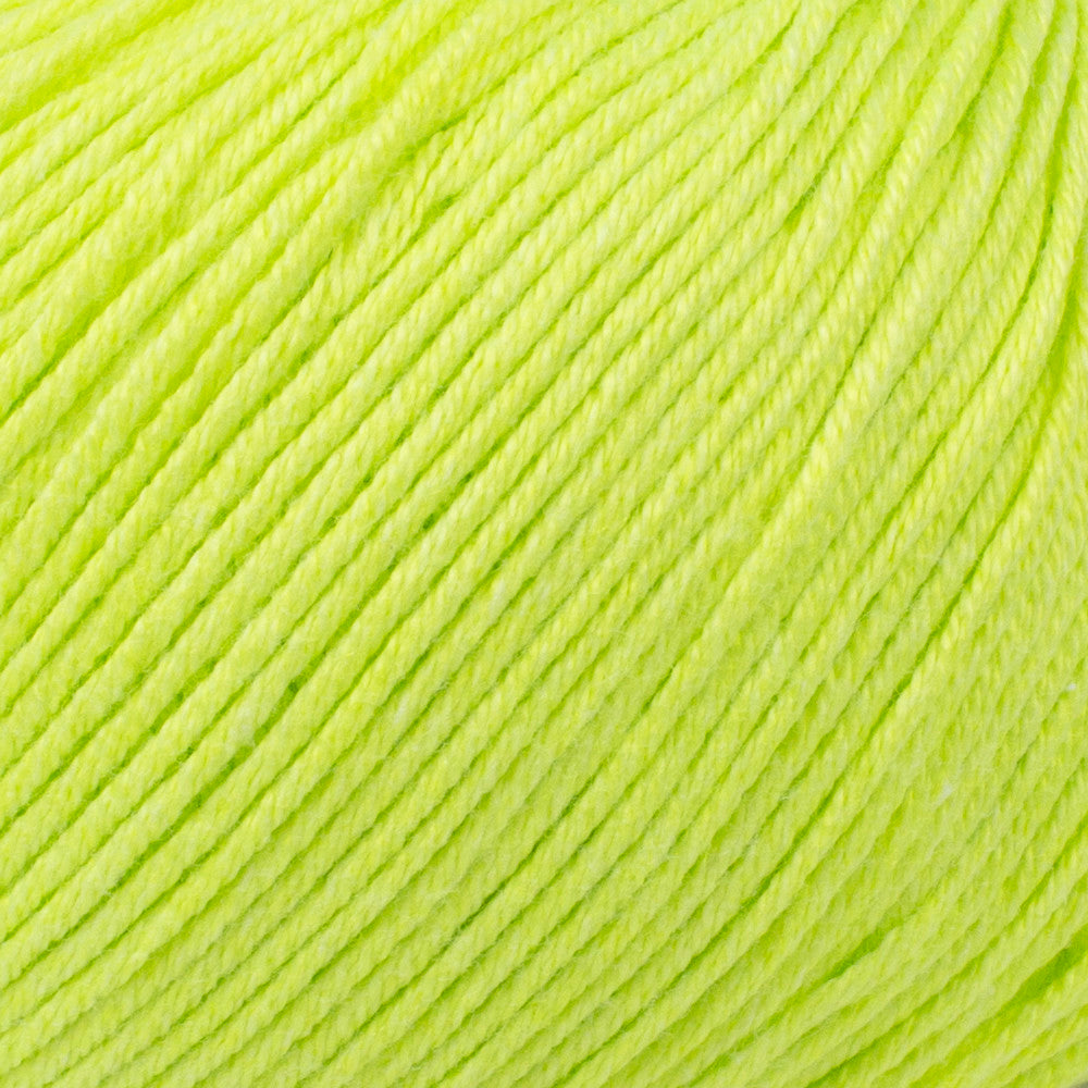 YarnArt Baby Cotton Neon Sarı El Örgü İpi - 430