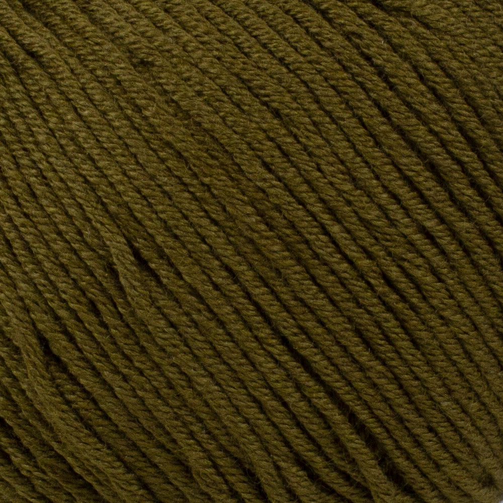 YarnArt Baby Cotton Asker Yeşil El Örgü İpi - 443