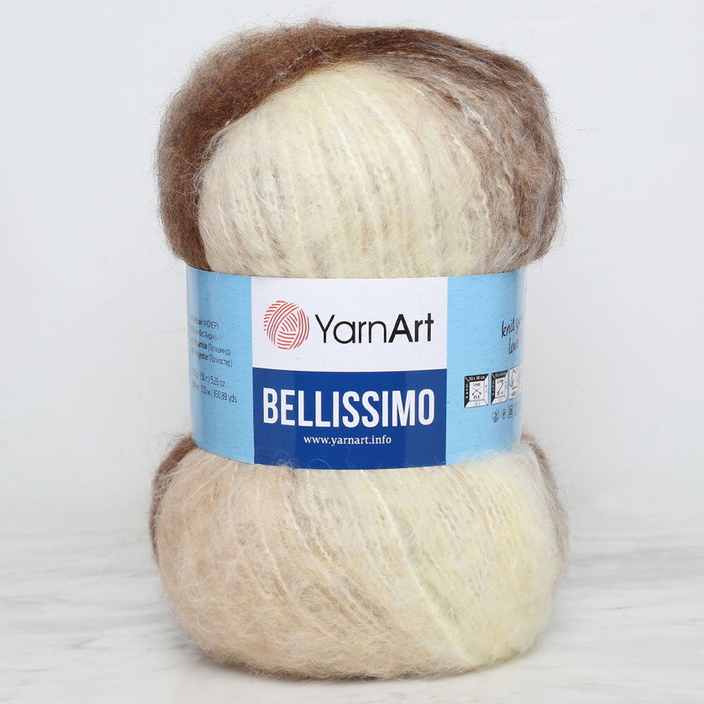Yarnart Bellissimo Ebruli El Örgü İpi - 1402