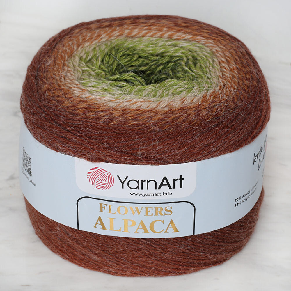 Yarnart Flowers Alpaca Ebruli 250gr El Örgü İpi - 425