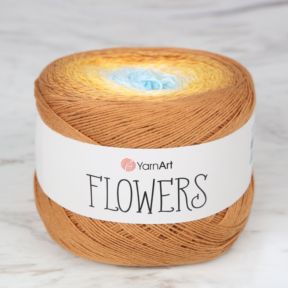 Yarnart Flowers Ebruli 250gr El Örgü İpi - 309