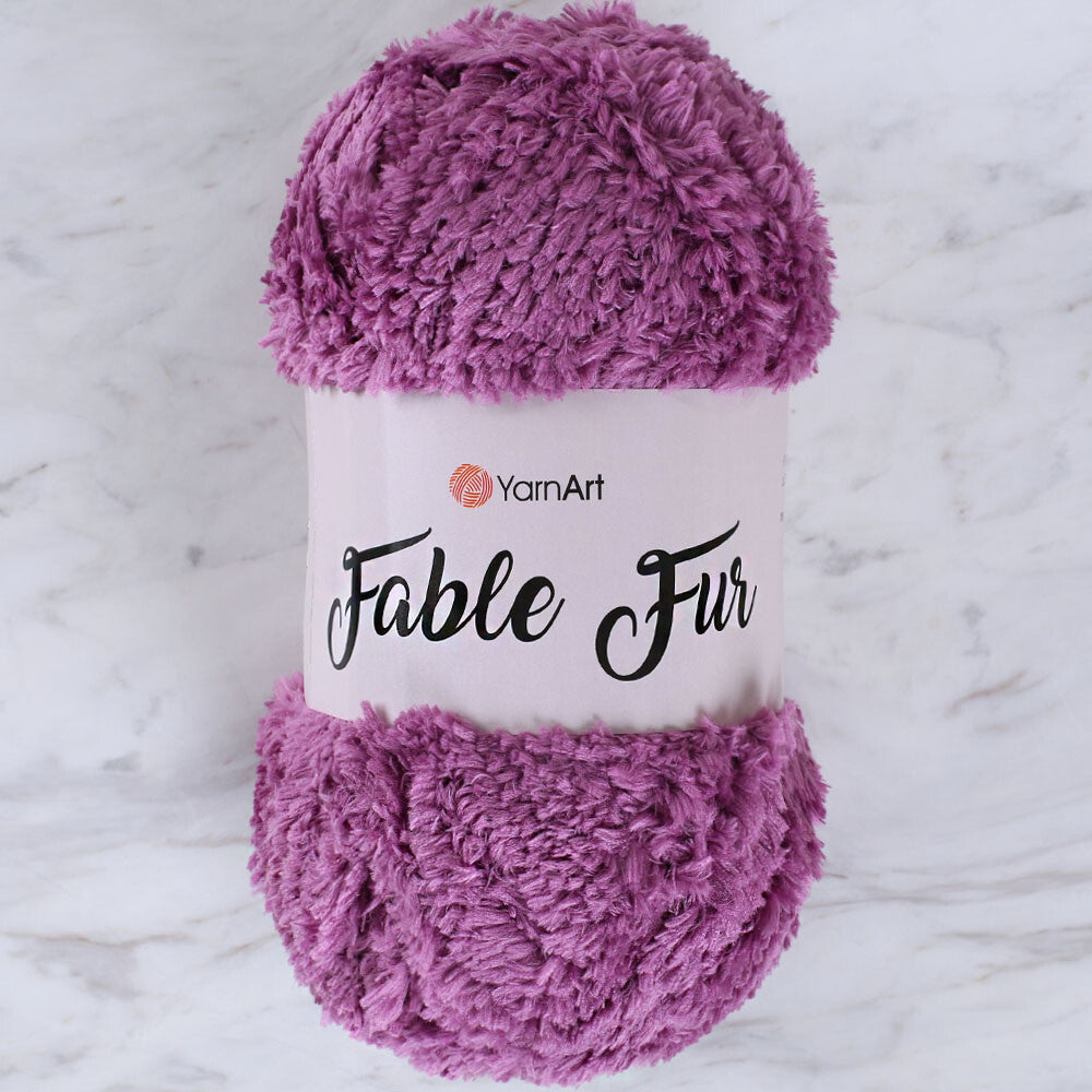Yarnart Fable Fur Gül Kurusu El Örgü İpi - 979