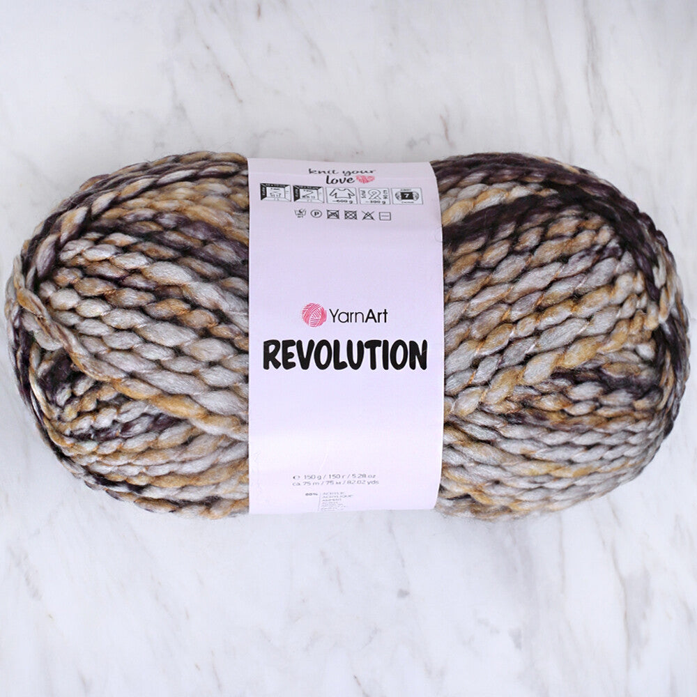 Yarnart REVOLUTION Ebruli El Örgü İpi - 1600