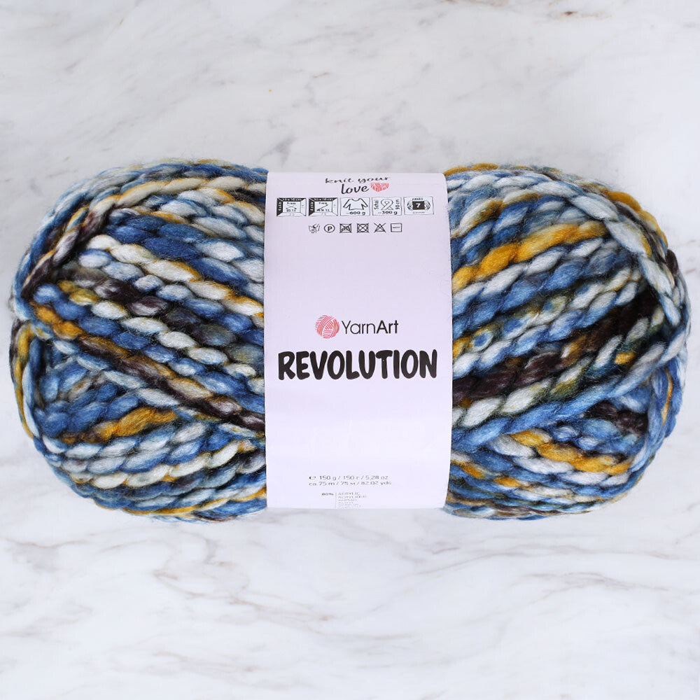 Yarnart REVOLUTION Ebruli El Örgü İpi - 1608