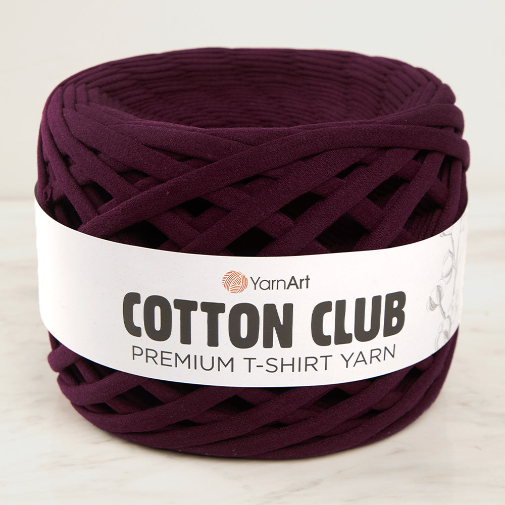 Yarnart COTTON CLUB Mürdüm Penye İpi - 7336