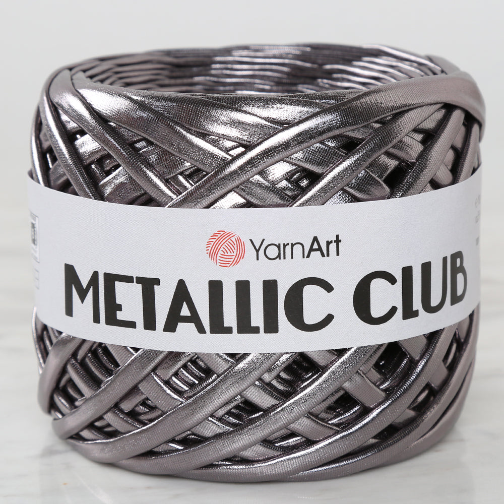 YARNART METALLIC CLUB Gri İp - 8104