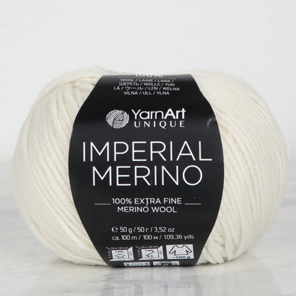 YarnArt IMPERIAL MERINO Krem El Örgü İpi - 3303