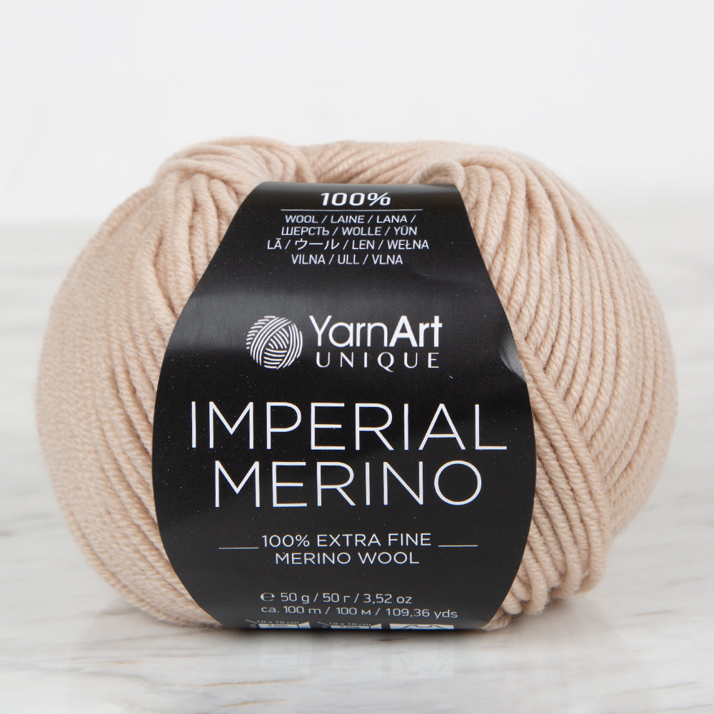 YarnArt IMPERIAL MERINO Bej El Örgü İpi - 3306