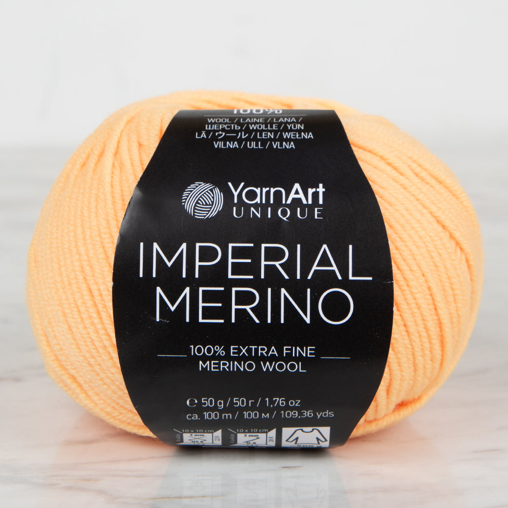 YarnArt IMPERIAL MERINO Turuncu El Örgü İpi - 3317
