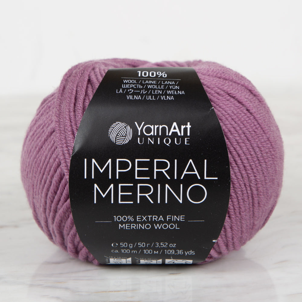 YarnArt IMPERIAL MERINO Mor El Örgü İpi - 3322