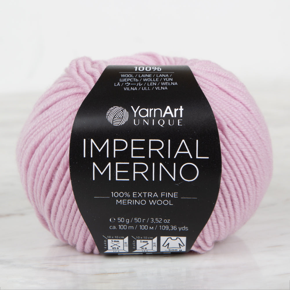 YarnArt IMPERIAL MERINO Pembe El Örgü İpi - 3325