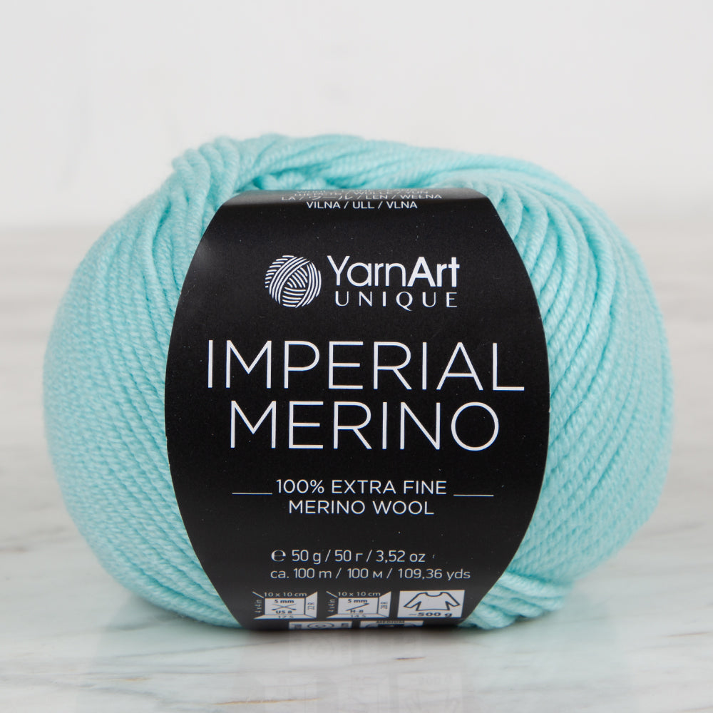 YarnArt IMPERIAL MERINO Su Yeşili El Örgü İpi - 3329