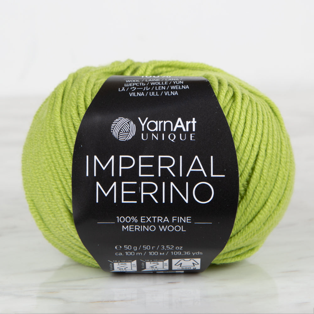 YarnArt IMPERIAL MERINO Fıstık Yeşili El Örgü İpi - 3331