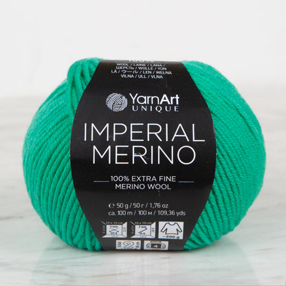 YarnArt IMPERIAL MERINO Yeşil El Örgü İpi - 3332