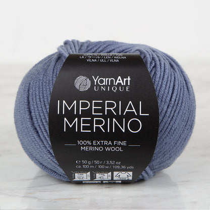 YarnArt IMPERIAL MERINO Mavi El Örgü İpi - 3336