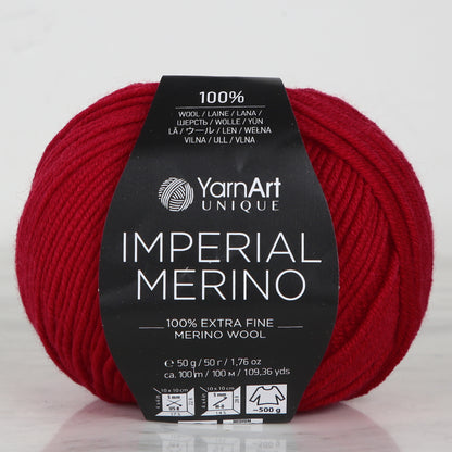 YarnArt IMPERIAL MERINO Kırmızı El Örgü İpi - 3345