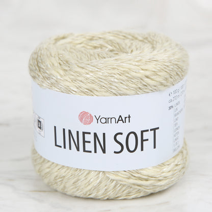 YarnArt Linen Soft Bej El Örgü İpi - 7302
