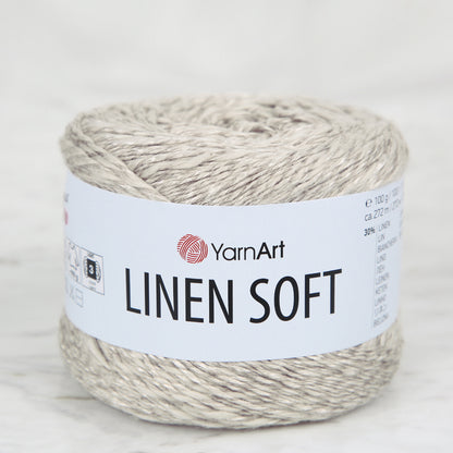 YarnArt Linen Soft Bej El Örgü İpi - 7304