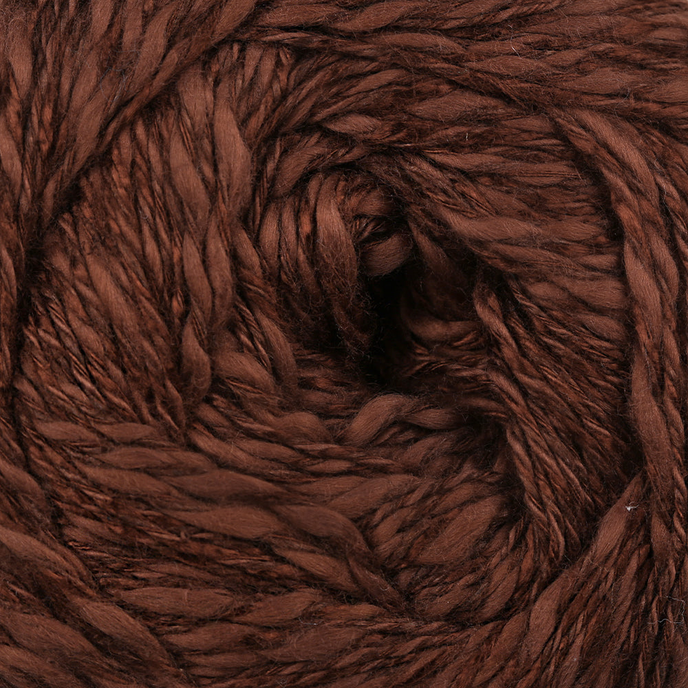 YarnArt Linen Soft Kahverengi El Örgü İpi - 7309