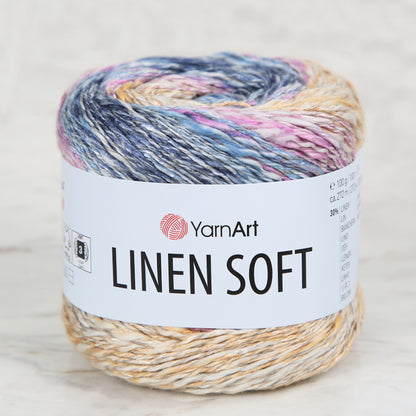 YarnArt Linen Soft Ebruli El Örgü İpi - 7404