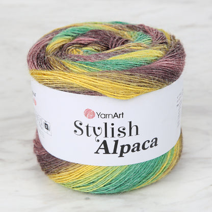 YarnArt Stylish Alpaca Ebruli El Örgü İpi - 7705