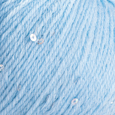 Alpaca Gold Paillettes Mavi El Örgü İpi - 9305