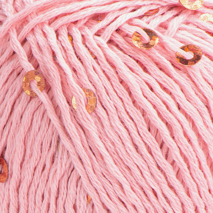 Yarnart Cotton Gold Paillettes Pembe El Örgü İpi - 7108