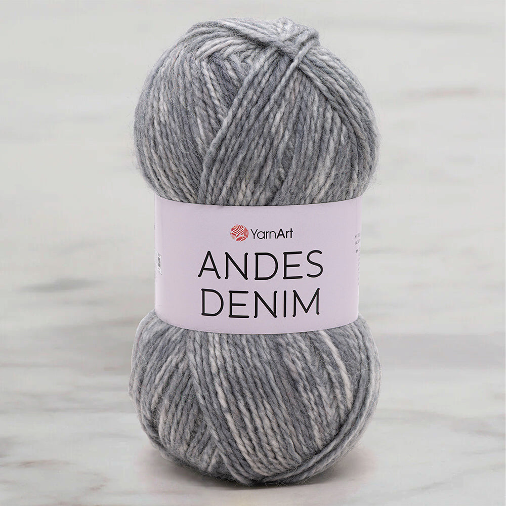 Yarnart Andes Denim Gri El Örgü İpi - 5103