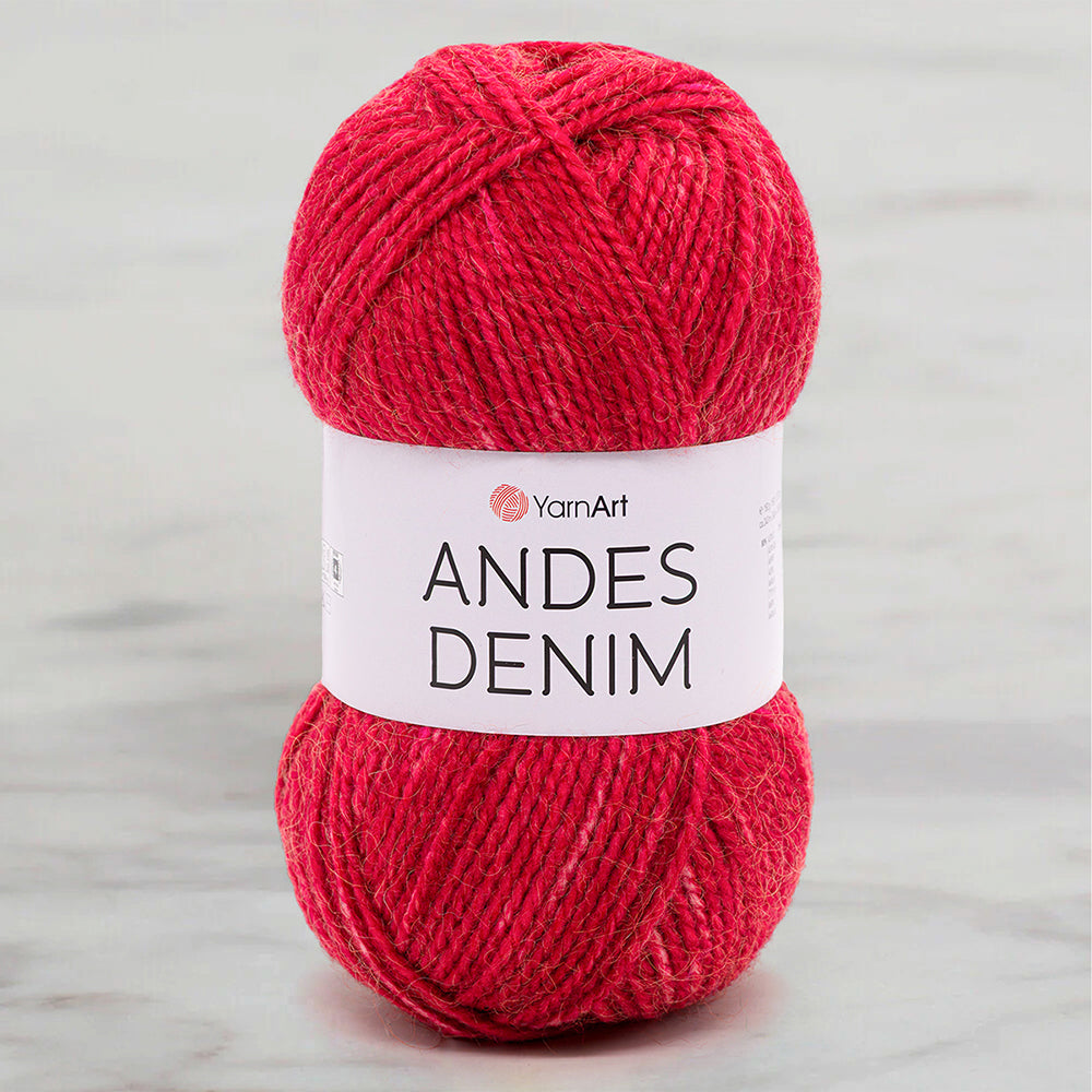 Yarnart Andes Denim Fuşya El Örgü İpi - 5113