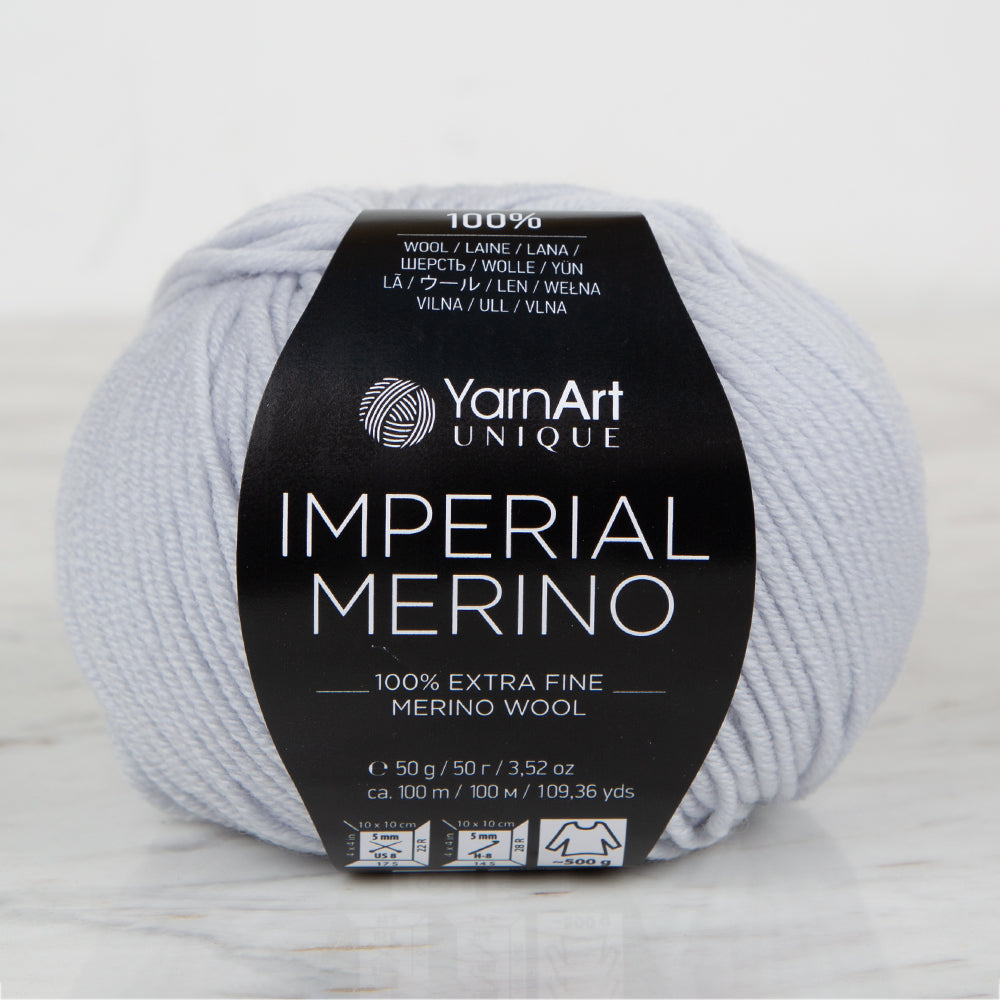 YarnArt IMPERIAL MERINO Buz Mavisi El Örgü İpi - 3346