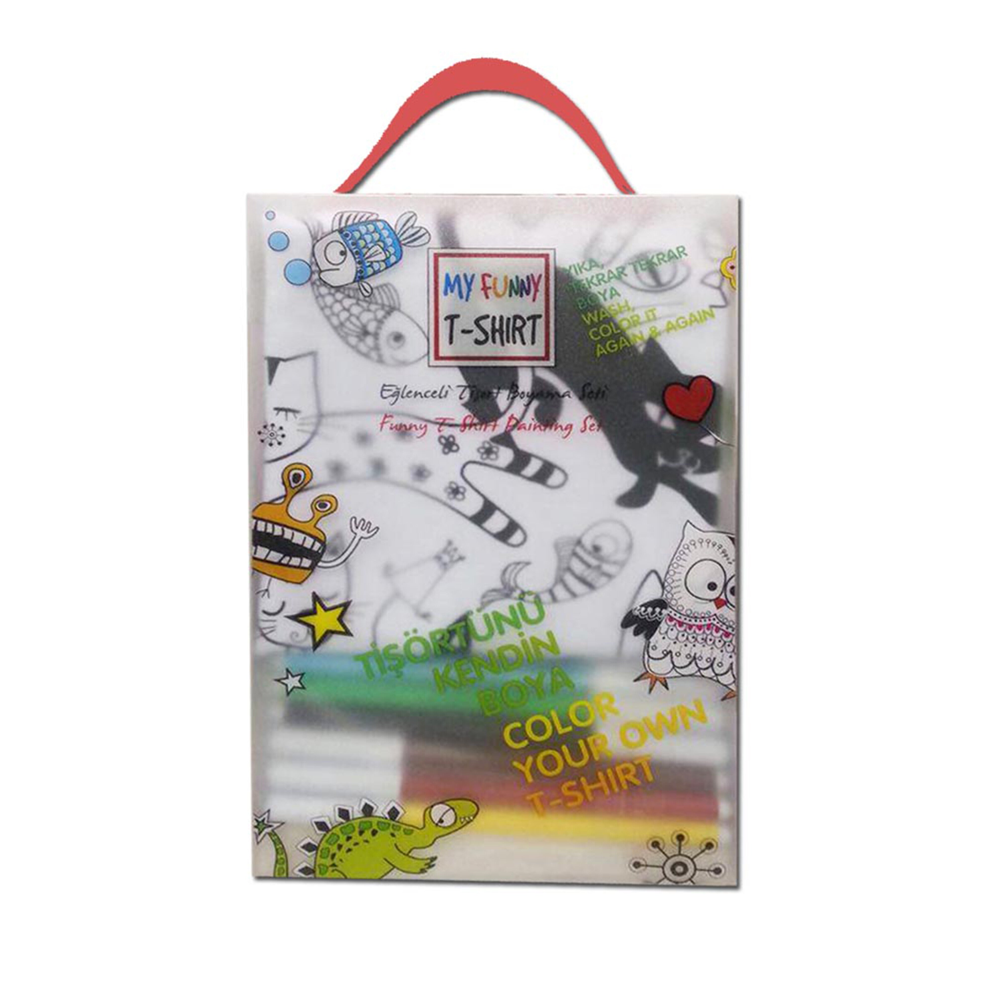 Akademi Çocuk My Funny T-Shirt-Munzur Kediler Beden-2