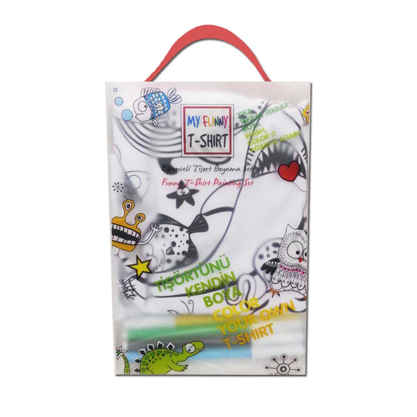 Akademi Çocuk My Funny T-Shirt-Derin Deniz Beden-1