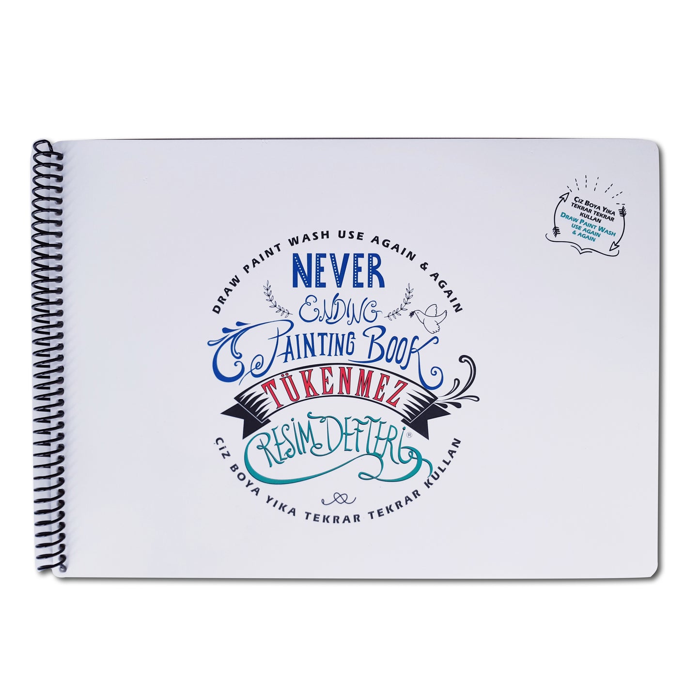 Tükenmez Resim Defteri-2 - 25x35cm