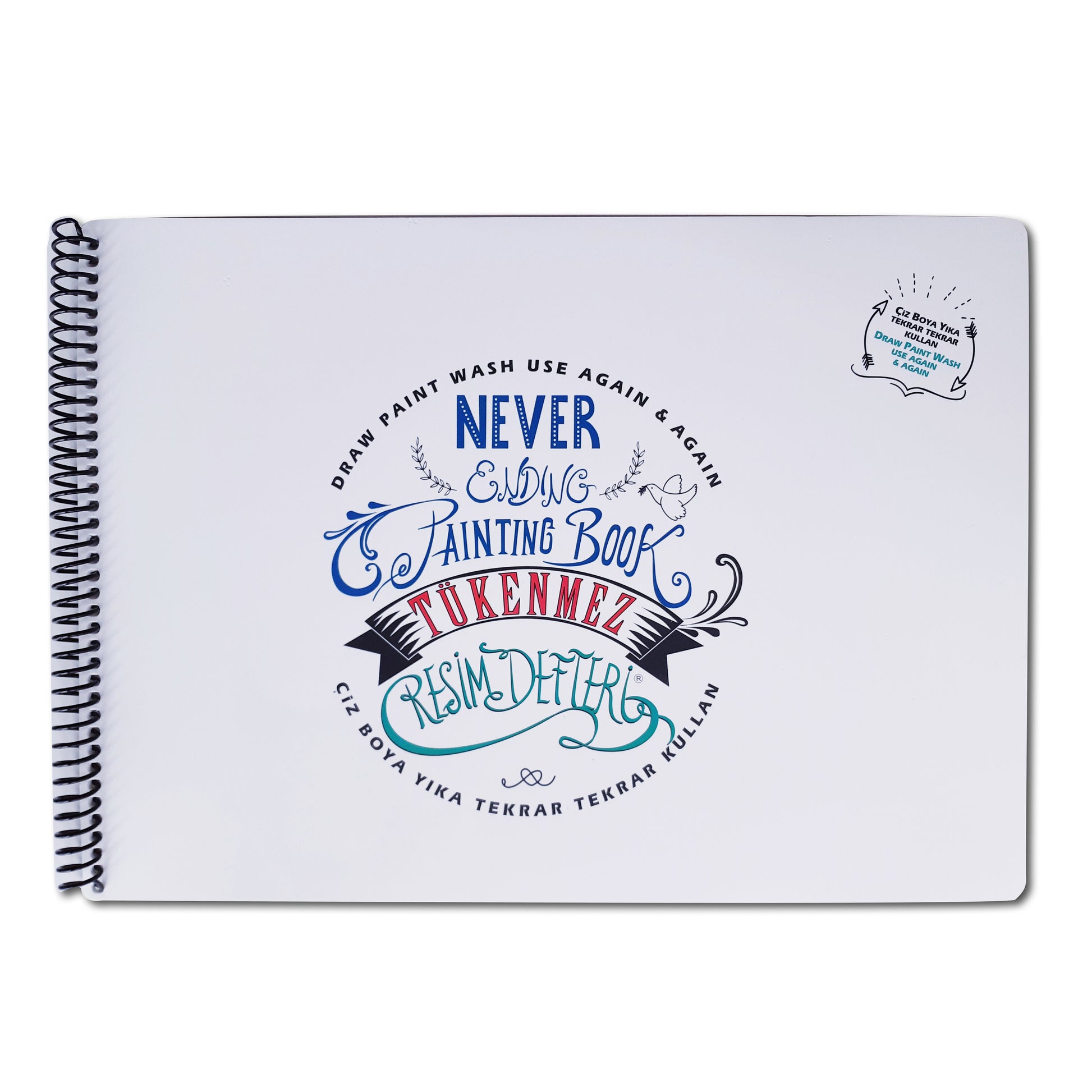 Tükenmez Resim Defteri-2 - 25x35cm