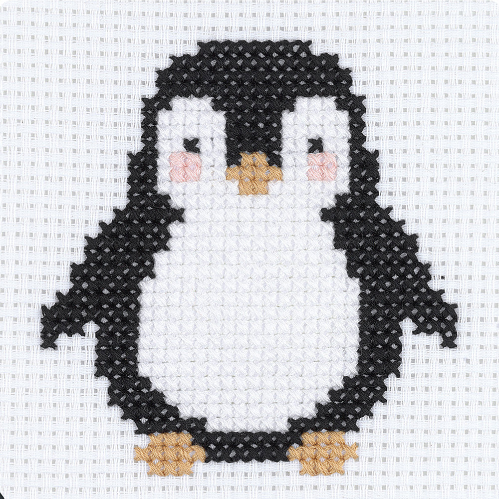 Hello Crafts Kanaviçe Kiti Neşeli Penguen - HC551