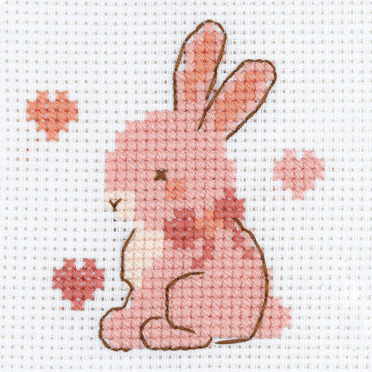 Hello Crafts Kanaviçe Kiti Sevimli Tavşan - HC554