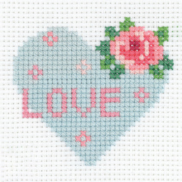 Hello Crafts Kanaviçe Kiti Kalp - HC558