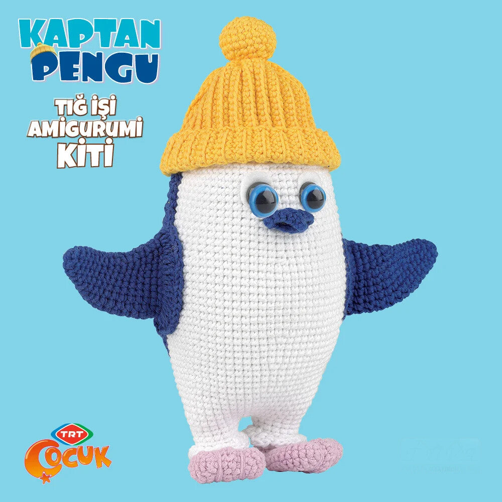 Tuva Amigurumi Kiti - Kaptan Pengu Ve Arkadaşları ART.LAK07