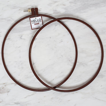 Hello Vidalı Plastik Kasnak 24 cm Kahverengi 