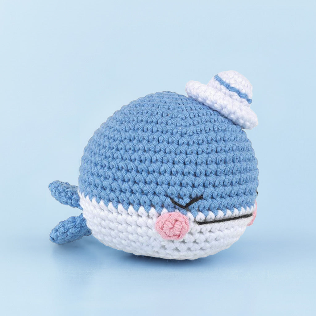 Hello Crafts Softie Amigurumi Kiti - Sevimli Balina - HSKA-01